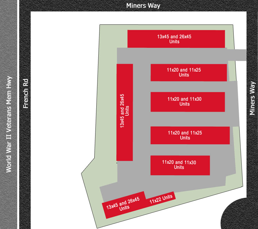 3536 Miners Way Storage Facility in De Pere WI